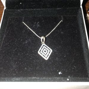 PANDORA Geometric Lines Necklace 💠